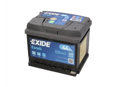 Аккумулятор EXIDE EB442 Porsche 911; Volkswagen Golf, Polo, Jetta, Scirocco; Ford Fiesta, Sierra; Opel Kadett, Ascona, Astra, Combo, CORSA; Nissan Micra; Seat Cordoba; Renault Clio 000915105DA, 24410AY60A, 4G0915105G