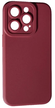 Чехол SMTT case на Apple iPhone 15 Pro Max bordo