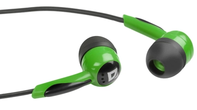 Słuchawki Defender Basic 604 Czarny/Zielony (4714033636070)