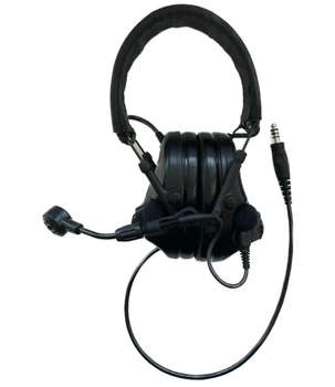 Активні навушники 3M Peltor Comtac XPI Black та 1 аудіовиходом J11 (MT20H682FB-38SV) (15252)