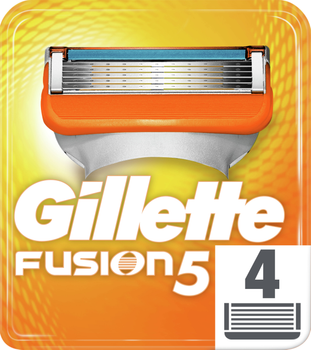 Wymienne wkłady (ostrza) do golenia dla mężczyzn Gillette Fusion 5 4 szt. (7702018874460)