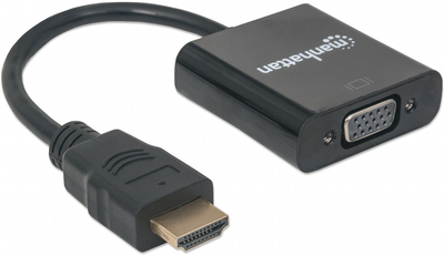 Перехідник Manhattan HDMI M - VGA F (766623151467)