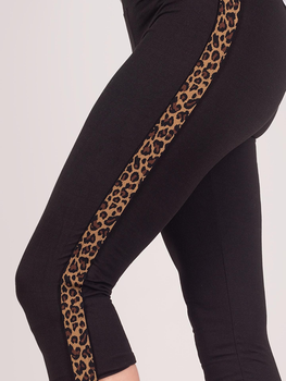 Legginsy damskie Yoclub ULD-0012K-3400 XL Czarne (5904921634991)