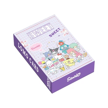 Набір карток Куромі Kuromi Моя Мелодія Onegai My Melody Sanrio Sweet-Sweet 30шт (23032)
