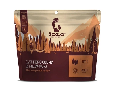 Сушені продукти ЇDLO Суп гороховий з індичкою