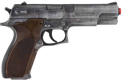 Поліцейський металевий пістолет Gonher (45/1) 8 патронів (8410982004514)