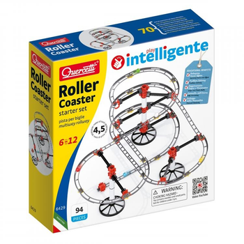 Klocki konstrukcyjne Quercetti Roller Coaster 94 szt. (8007905064290)