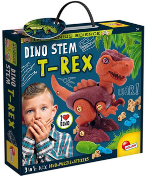 Klocki konstrukcyjne Lisciani I'm A Genius Dino Stem T-Rex (8008324092406)