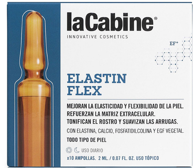 Сироватка для обличчя La Cabine Elastin Flex Ampoules 10 x 2 мл (8435534408626)