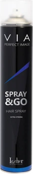 Лак для волосся Le Cher Via Perfect Image Spray & Go Hair Spray Extra Strong екстра сильної фіксації 750 мл (5908230827877)