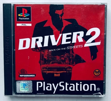 Driver 2, Б/В, англійська версія - диск для PlayStation 1