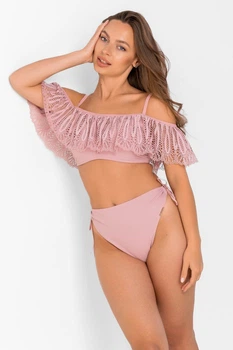 Купальник с мягкой чашкой, плавки бразилиана Anabel Arto 44B/M Зефир-105 (92068)