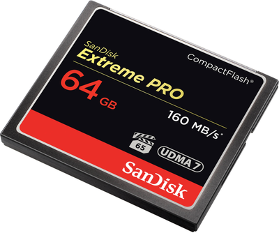 Karta pamięci SanDisk CompactFlash Extreme Pro 64GB (SDCFXPS-064G-X46)