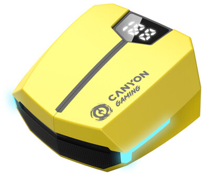Навушники Canyon Doublebee GTWS-2 Gaming Yellow (CND-GTWS2Y)