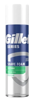 Pianka do golenia Gillette Series Sensitive Foam 250 ml (7702018404551)