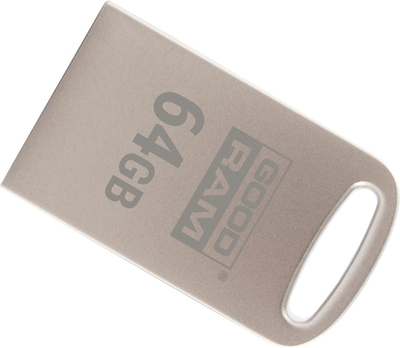 Флеш пам'ять USB Goodram Point 64GB USB 3.0 Silver (UPO3-0640S0R11)