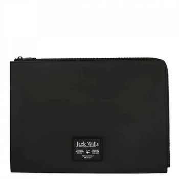 Кошелек Jack Wills Brunswick Tech Case Black, Универсальный (11873006)