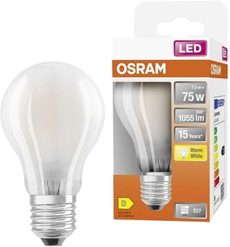 Лампа світлодіодна Osram LED Star Classic A E27 7.5-75 W (4058075115910)