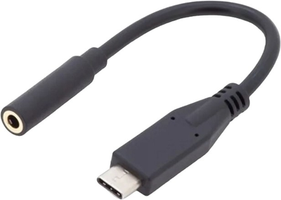 Audio adapter Digitus USB Type-C to 3.5 mm M/F Audio input/output Version 3.1 0.2 m (4016032451112)