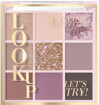 Палетка тіней для повік Eveline Cosmetics Look Up Let's Try 10.8 г (5903416048473)