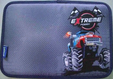 Пенал твердий одинарний Extreme power 20,5x13x3,2 см Smart