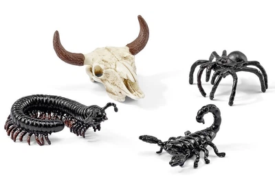 Набір долині смерті паук скорпіон сороконіжка череп Schleich 42251