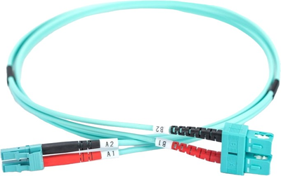 Оптоволоконний кабель Digitus duplex LC to SC M/M OM3 50/125 µ 1 m (4016032249566)