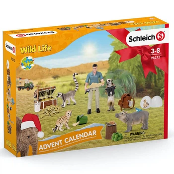 Адвент календар дикі тварини 2021 Schleich 98272