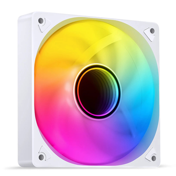 Вентилятор JONSBO SL-120WR White RGB 120mm 600-1500RPM 32dB 4pin+LED 3pin (SL-120WR White)