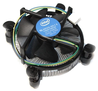Кулер для процессора Intel BOX E97379-003 (Алюминий) 1150/1151/1155/1156 (E97379-003) ((E97379-003)) Б/у