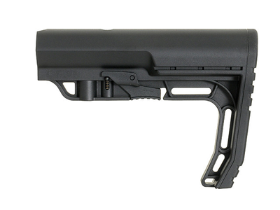Минималистичный приклад винтовочный AR/M4 - Black [BD] (для страйкбола)