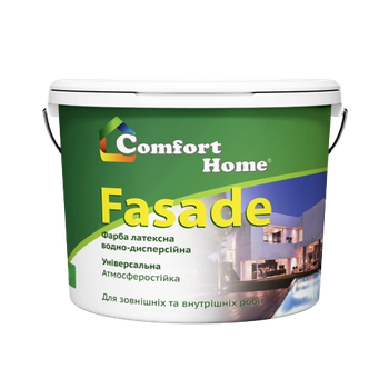 Краска латексная водно-дисперсионная Fasade ТМ "Comfort home" 12,6 кг