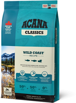 Sucha karma dla psów wszystkich ras ACANA Wild Coast 11.4 kg (064992562120)