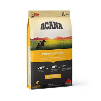Сухий корм для собак ACANA Puppy Recipe для цуценят всіх порід 11.4 кг (064992500115)