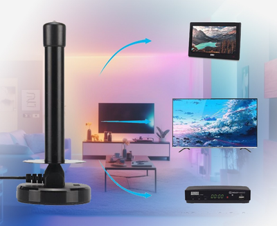 Цифровая комнатная телевизионная антенна DVB-T2\CMMB HD с усилителем STB приемник спутниковых антенн Happy Home