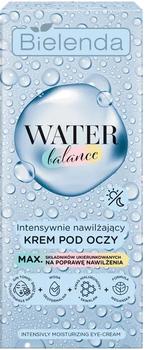 Krem pod oczy Bielenda Water Balance intensywnie nawilżający 15 ml (5902169049317)