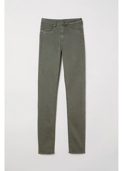 Джинсы H&M W26L30 Хаки 0589222_хаки_18