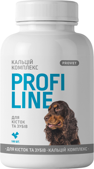 Витамины ProVET Profiline для собак Кальций комплекс для костей и зубов 100 табл. (4823082431649)