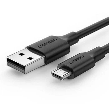 Кабель зарядный Ugreen US289 Micro USB 2.0 5V2.4A 1M Black (60136)