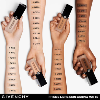 Fundacja do twarzy Givenchy Prisme Libre Matte Foundation 2-N120 30 ml (3274872430983)
