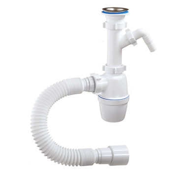 Сифон для миття 1 1/2" з одним відведенням 40х40/50, VTM А-40059