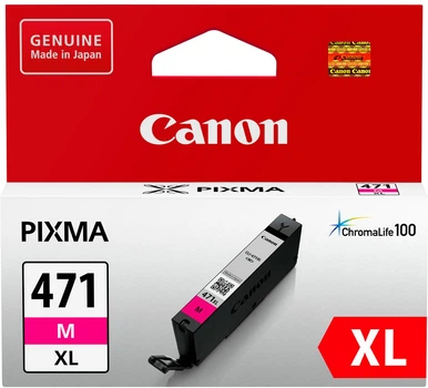 Картридж Canon CLI-471 XL PIXMA MG5740/MG6840 Magenta (0348C001)