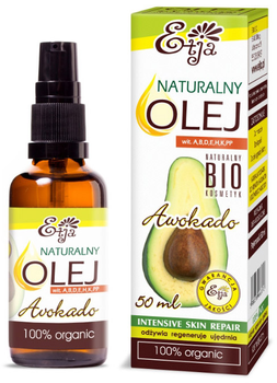 Naturalny olej do ciała Etja Bio Avokado 50 ml (5908310446172)