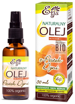 Naturalny olej do ciała Etja Bio z Pestek Dyni 50 ml (5908310446424)
