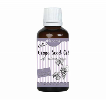 Olejek do ciała Nacomi Grape Seed Oil 100% 50 ml (5902539701623)