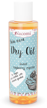 Olejek do ciała Nacomi Sweet Raspberry Cupcake Massage Oil 50 ml (5901878685977)