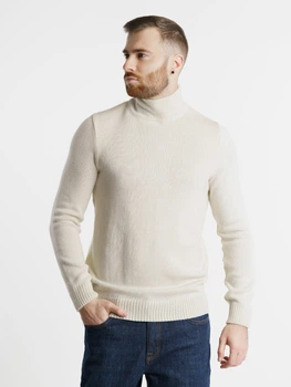 Светр чоловічий молочний Arber Roll-neck 7GG N-AVT-94 XL зріст 5 молочний (M10.54.60.341)