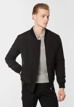 Бомбер чоловічий чорний Arber Varsity Jacket Z 46 зріст 4 чорний (M08.03.02.211)
