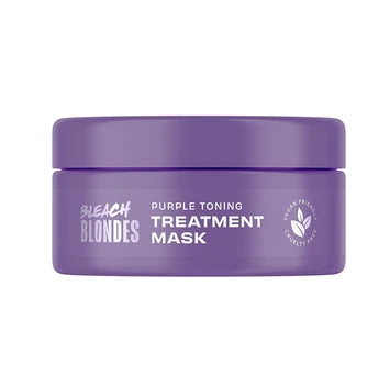 Маска від жовтизни освітленого волосся Lee Stafford Bleach Blondes Purple Toning Treatment Mask 200 мл 5060282705814