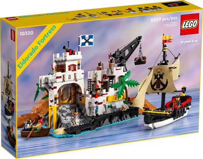 Zestaw klocków Lego Icons Twierdza Eldorado 2509 części (10320)